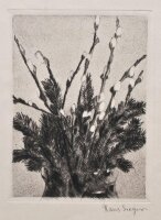 Hans Sieger - Weihnachtsgrafik - o.J. - Radierung