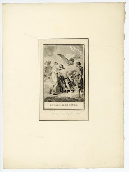 Ph. Triere - Le Mariage De Vénus - Kupferstich - ca. 1780