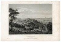 F. Hablischeck - Lindenfels im Odenwald - Stahlstich - o.J.