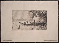 Werner Hoffmann - Flusslandschaft - 1915 - Radierung