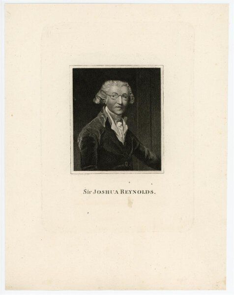 Thomas Holloway - Portrait des Sir Joshua Reynolds - Radierung - 1794