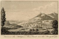 Heinrich Christoph Grape - Ruinen des Schlosses Auerbach...