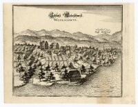 Matthäus Merian - Ansicht Schloss Wedeschwyl -...