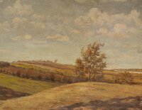F.G. - Landschaft - Tempera - o. J.
