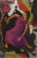 Unbekannt - Tänzerin - Acryl - o.J.