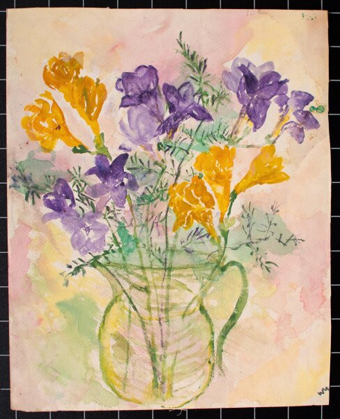 Unbekannt - Blumenstillleben II - Aquarell - o.J.