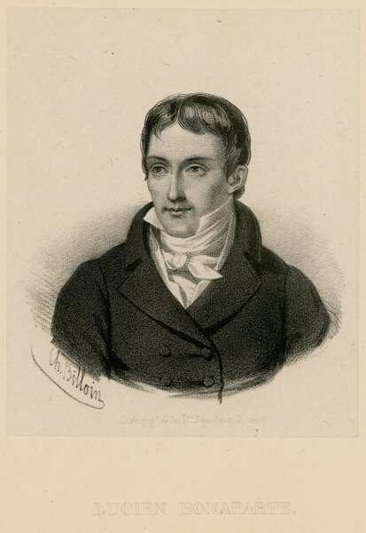 Veuve Degobert - Bildnis des Lucien Bonaparte - Lithografie - o.J.