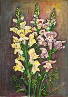 Hornberger - Löwenmäulchen - 1972 - Tempera