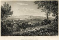 Edward William Cooke - Weg von Namur nach Lüttich -...