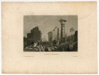 unbekannt - Theben in Ägypten - Stahlstich - o.J.