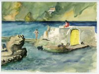 unbekannt - Camp de Mar - Aquarell - o.J.