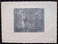 Peter Halm - Meine Töchter - Radierung - 1896