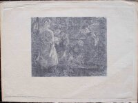 Peter Halm - Meine Töchter - Radierung - 1896