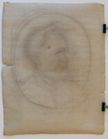 Unbekannt - Kinderportät - Bleistiftzeichnung - o.J.