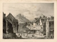 Unleserlich signiert - Chateau Gaillard - Lithografie - o.J.