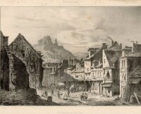 Unleserlich signiert - Chateau Gaillard - Lithografie - o.J.