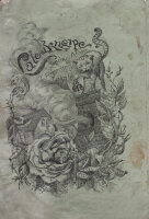 Unbekannt - Umschlagentwurf Sange Noras Fest - 1887 - Druckgrafik