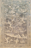 Boni Facio Vanfincio - Dorf im Gebirge Mexiko - o.J. - Zeichnung