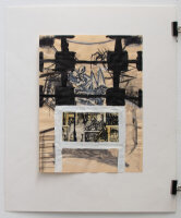 Albert Markert - In der Kunstgalerie - 1991 - Collage,...
