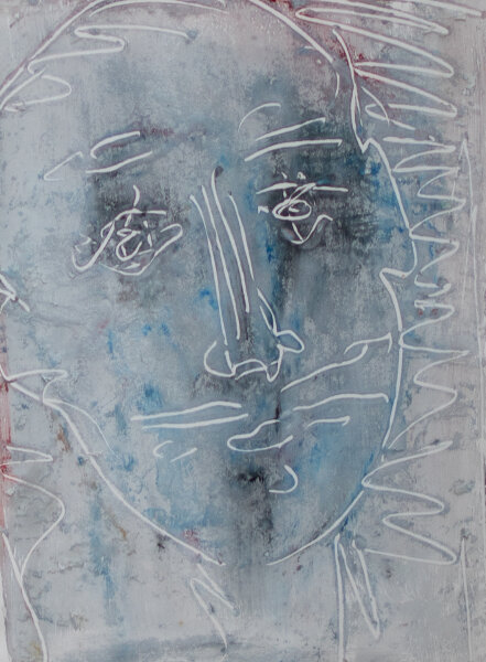 Unbekannt - Männerporträt - o.J. - Gouache