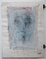 Unbekannt - Männerporträt - o.J. - Gouache