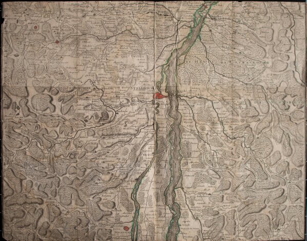 Unbekannt - Territoire de Strasbourg - o.J. - Kupferstich