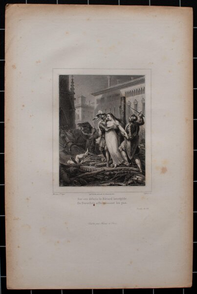 Achille Lefèvre - Pucelle, Voltaire - um 1850 - Radierung