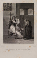 Laderer - Oedipe, Stück von Voltaire - um 1850 - Radierung