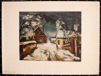 Nach Maurice de Vlaminck - Schneelandschaft - o.J. -...