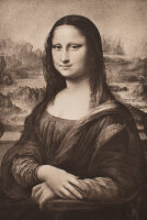 Nach Leonardo Davinci - Mona Lisa - 1890 - Radierung