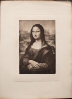 Nach Leonardo Davinci - Mona Lisa - 1890 - Radierung