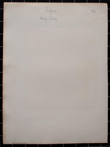 Nach Raffael - St. Georg mit Drachen - 1890 - Radierung