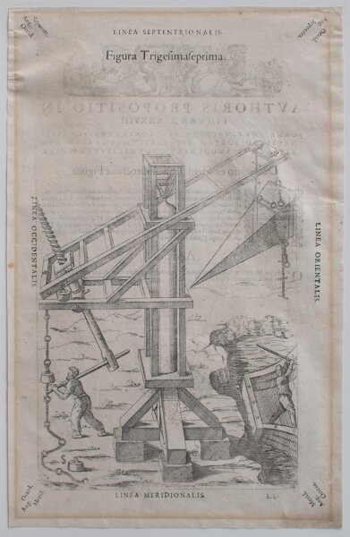 Unbekannt - Figura Trigesimaseptima - o.J. - Kupferstich