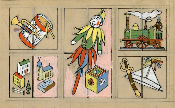 Unbekannt - Spielzeug - o.J. - Zeichnung