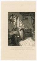 Pötschke - Die harrende Hausfrau - o.J. - Kupferstich