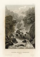 Johann Georg Martini - Lowdore Katarakt Wasserfall in...