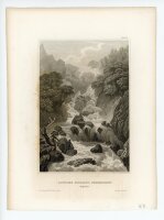 Johann Georg Martini - Lowdore Katarakt Wasserfall in...