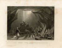 unbekannt - Innenansicht des Steinkohlebergwerks bei...