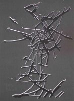 Wolfgang Krause - Abstrakte Form - 1985 - Druckgrafik