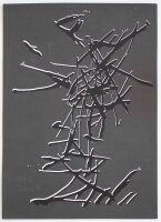 Wolfgang Krause - Abstrakte Form - 1985 - Druckgrafik