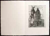 Claus Haase - Innenstadt - 1987 - Radierung