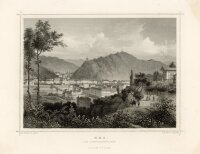 Georg Michael Kurz - Ems vom Schweizerhäuschen aus -...