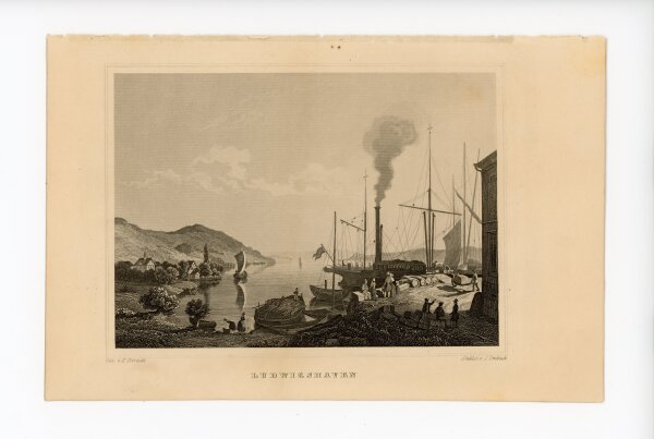 Julius Umbach - Ludwigshafen - o.J. - Stahlstich