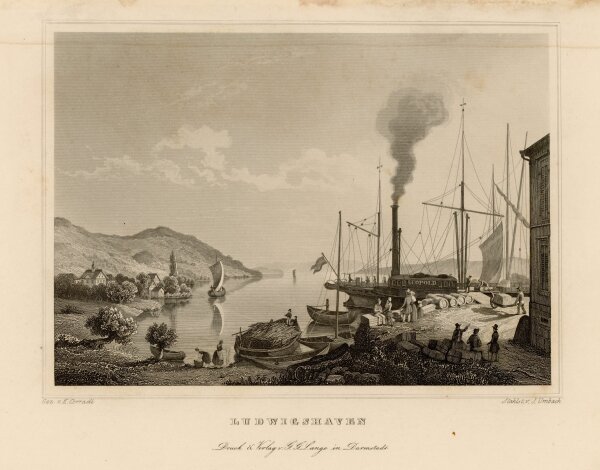 Julius Umbach - Ludwigshafen - o.J. - Stahlstich