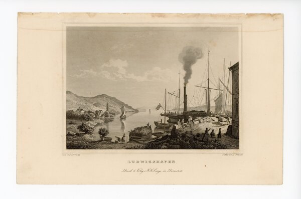 Julius Umbach - Ludwigshafen - o.J. - Stahlstich