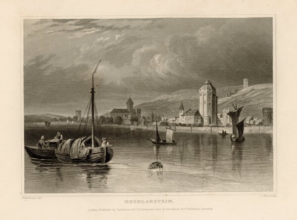 J. Wix - Oberlanstein - o.J. - Stahlstich