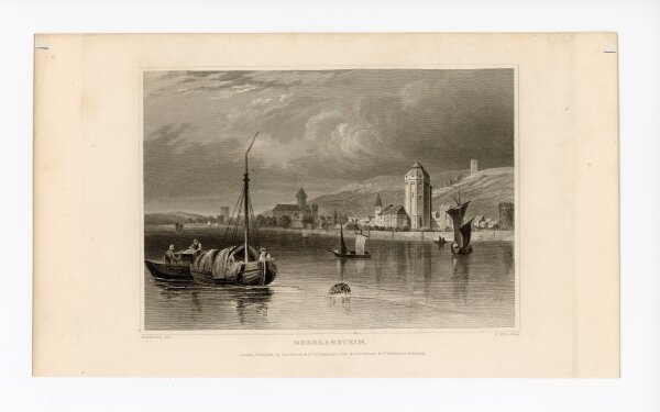 J. Wix - Oberlanstein - o.J. - Stahlstich