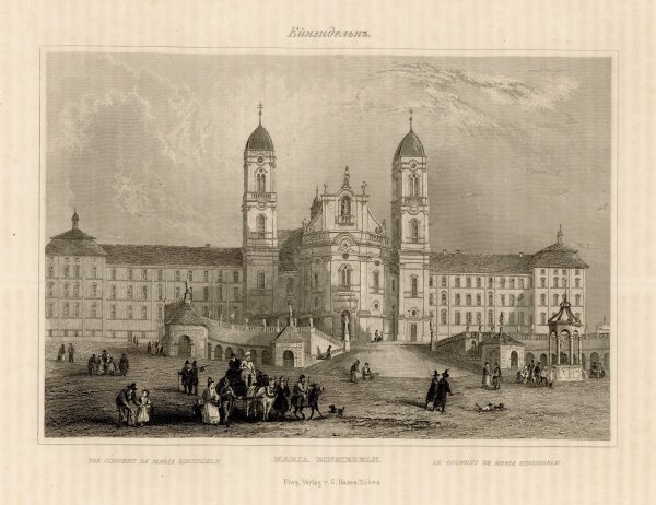 unbekannt - Maria Einsiedeln - o.J. - Stahlstich