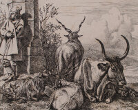 Johann Adam Klein - Der Hirtenjunge bei der Säule -...