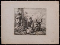 Johann Adam Klein - Der Hirtenjunge bei der Säule -...